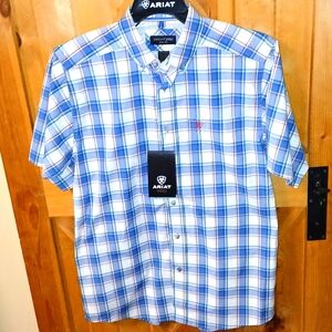 Ariat Pro Series Button Down Classic Fit Mens Shirt..S